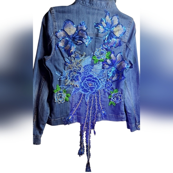 croft & barrow Jackets & Blazers - PHOENIX RISING JEAN JACKET